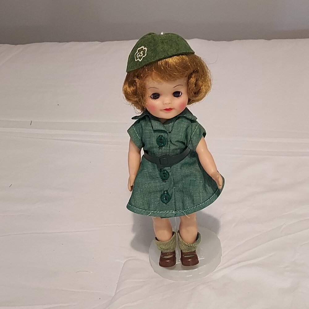 Vintage Girl Scouts 1960's Effanbee Jr. Girl Scout Doll
